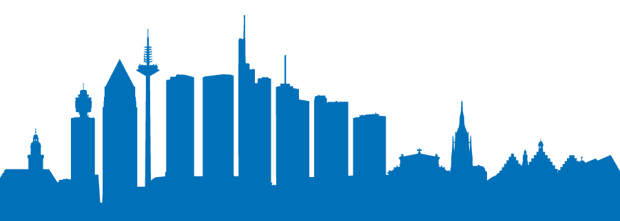 Skyline von Frankfurt
